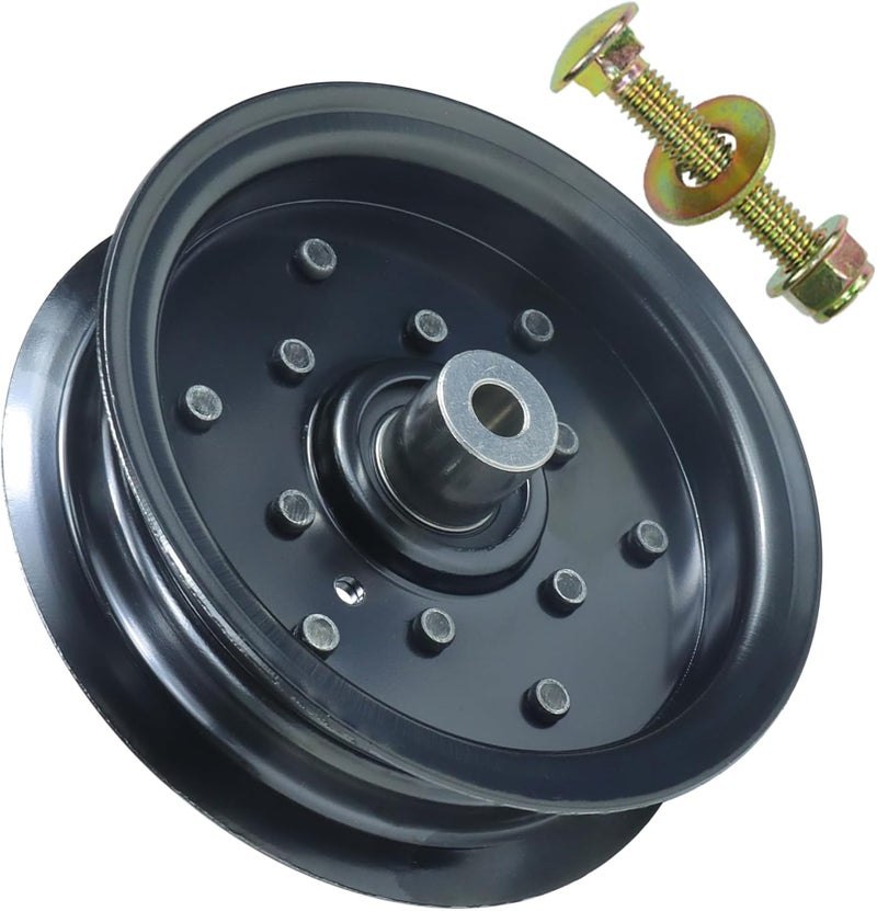 BOSFLAG 196106 Idler Pulley Replaces 532197379, Craftsman 196106, 197379 for Husqvarna z254f Z254 YTH24V48 YTH24K48 YTH2348 YTH22V46 YTH21K46 YTH20K46 YTH18542 RZ5426 RZ5424 MZ54 LGT2654 Ride Mowers - Image 1